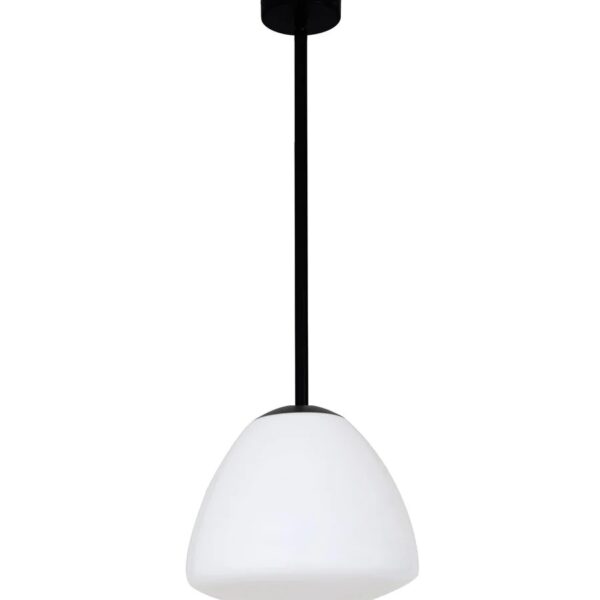 Ciotola Interior Tipped Medium Dome Frosted Glass Pendant Light