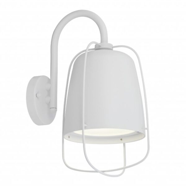 Hink2 White Traditional Exterior Wall Light