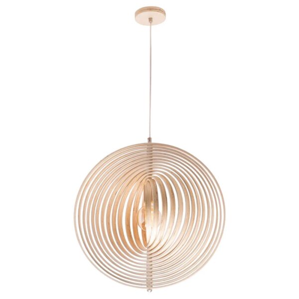 Oasis Plywood Single Extra Large Pendant Light