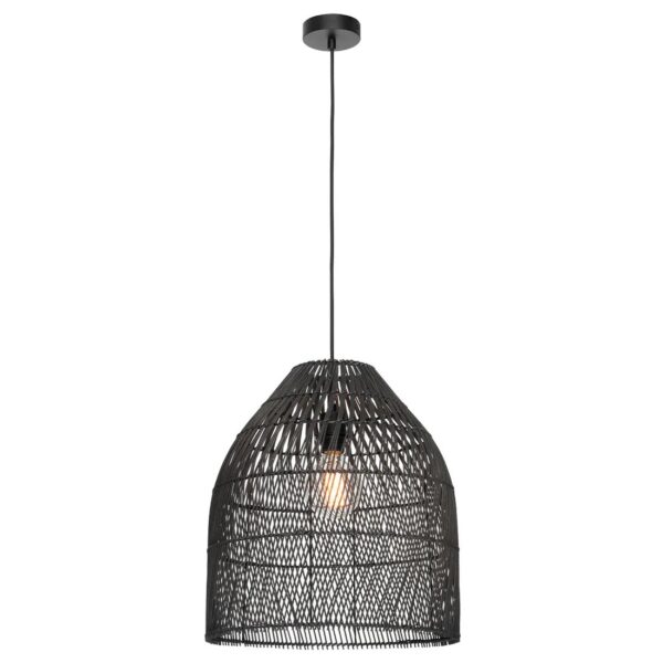 Sawyer Single Rattan Pendant Light