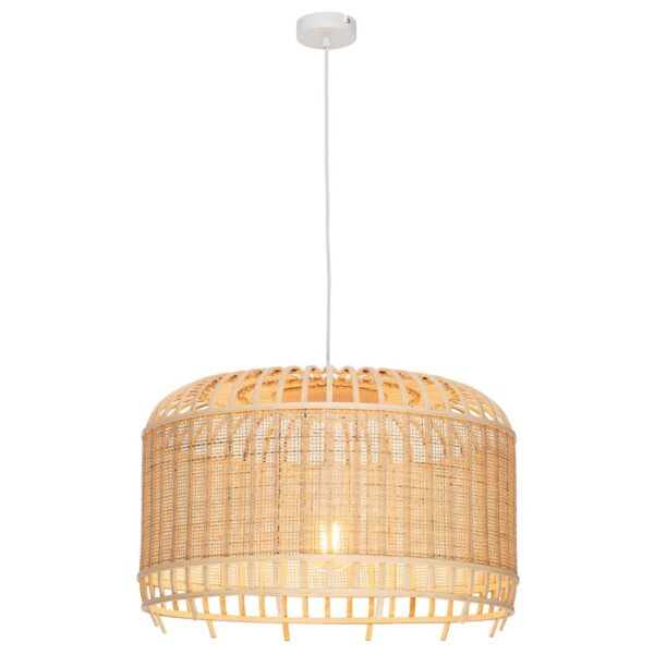 Sefina Large Size Single Natural Bamboo Pendant Light