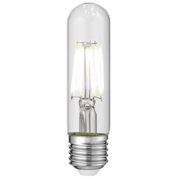 Led Deco Filament E27 Dimmable 5W Clear Glass Tube Globe