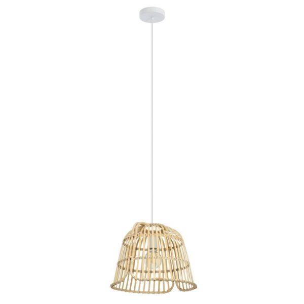 Glyneath 43873N Single wood Pendant Light