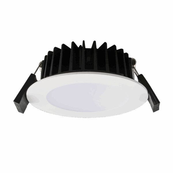 Ecogem S9041 Tri-Colour Dimmable Flat Face 10W Round 92mm Cut-Out Down Light