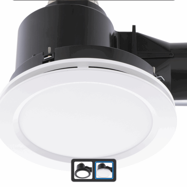 Revoline 290 Bathroom Exhaust with 13w Tricolour LED