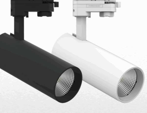 TH30 Commercial Grade Built-in Led 30W Tri-Colour Adjustable 3 Wire Adaptor Track Head