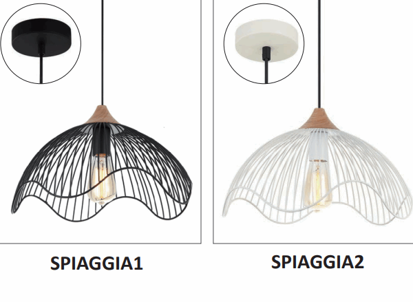 Spiaggia Dome Shape Single Pendant Light