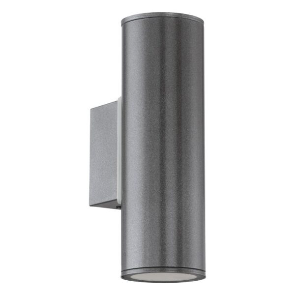 Riga Up/Down Exterior Stainless Steel GU10 Wall Pillar IP44 Spotlight