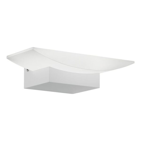 Metrass Satin White Led Wall Light