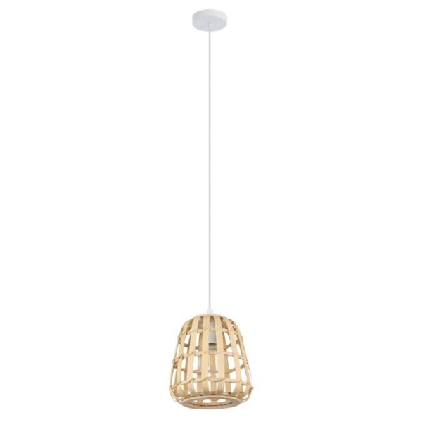 Montezuelo 390152N Single wood Pendant Light