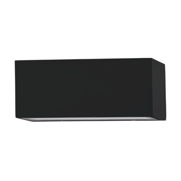 Spongano 206331 Exterior Black 2x5W Tricolor Led Wall Light IP65