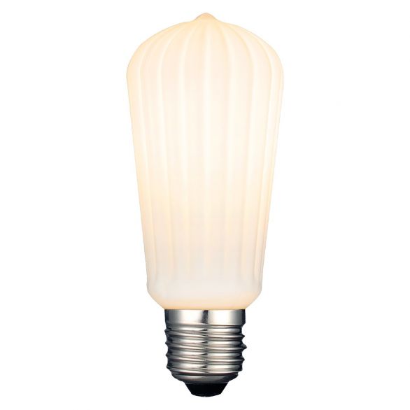 ST60 Vintage Decorative E27 Base Matt Opal Globe