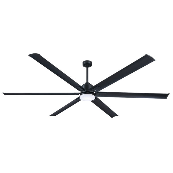Rhino 72" DC With Led High Performance Remote Control Graphite Ceiling Fan