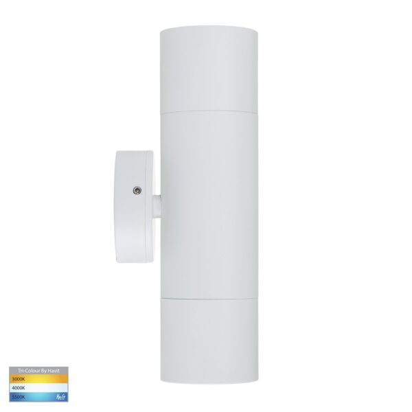 Up/Down Exterior HV1037T MR16 2x5W Tri-Colour  White Wall/Pillar Light