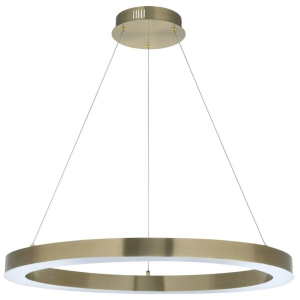 Medine Large 60w Led Modern Pendant Light With Remote Control