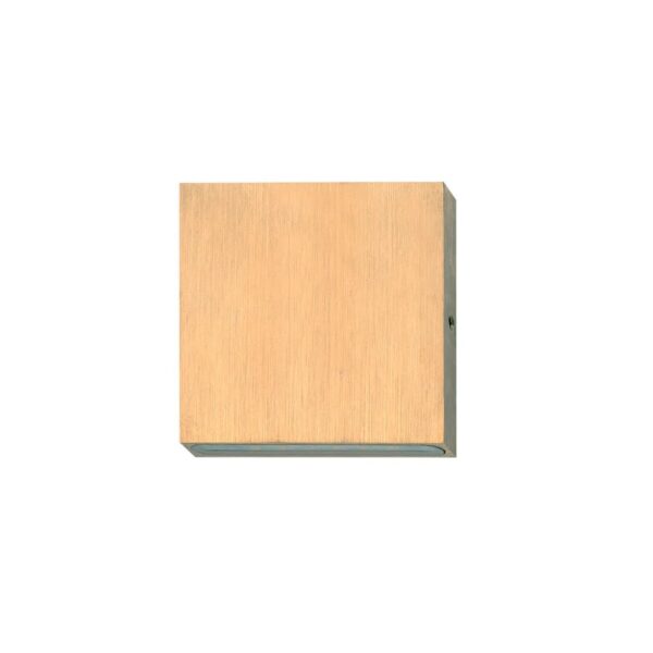 PDL1 SQ 12v Bronze Led Exterior Black Wall Square Pillar 1-Way Down Lights IP65