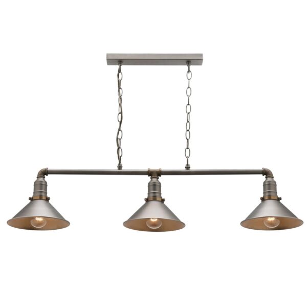 Rafael Kitchen Benchtop 3 Light Industrial Design Pendant Light