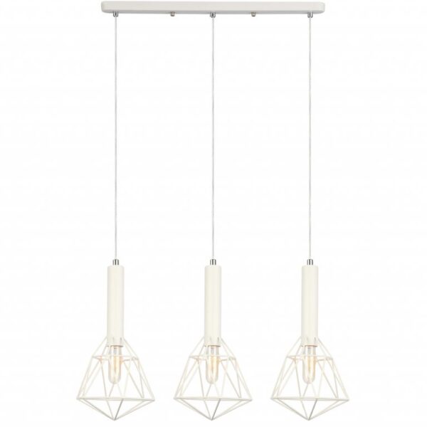 Whiteband 3 Light Kitchen Benchtop-Dinning Table Bar