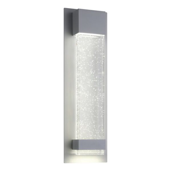 Villagrazia2 400mm Exterior White Led Tri Colour Wall Light IP44