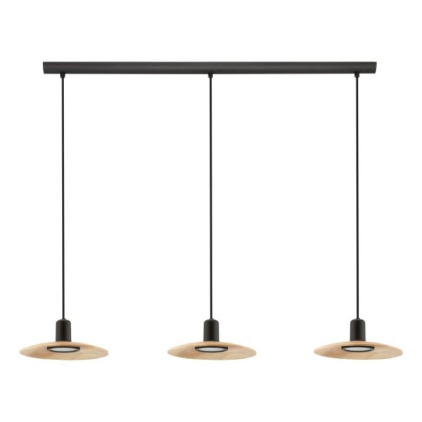Mayazes 39912N Three Light Parella Bar Base Pendant Light