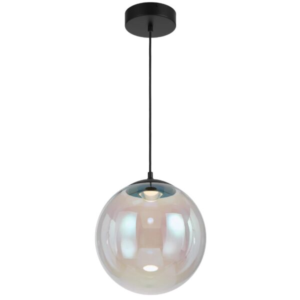 Aurora 300mm Glass with Integrated Led Dimmable Pendant.