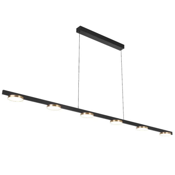 Fordo 1800mm Parallel Dimmable Integrated LED Pendant