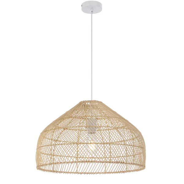 Frya 500mm Bell Shape Rattan Pendant