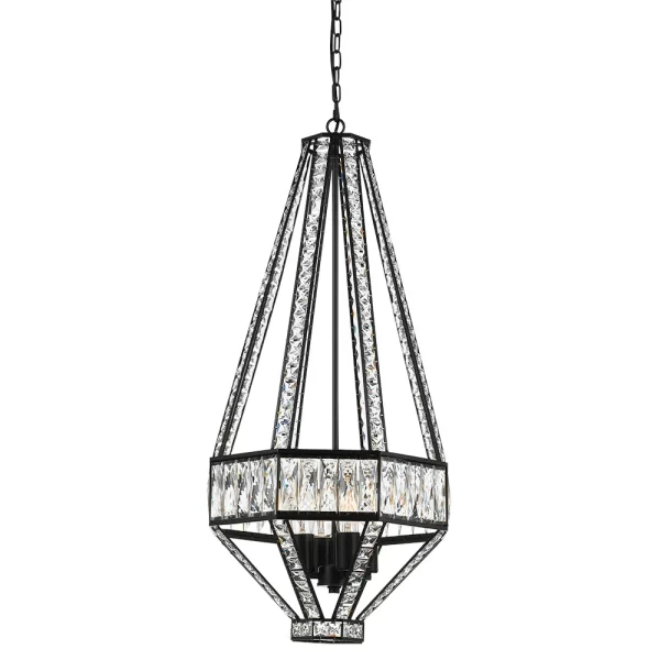 Zofio 4 Lights Modern Crystal Pendant